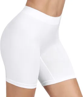 BESTENA Slip Shorts for Under Dresses Seamless Smooth Workout Yoga Bike Shorts for Women