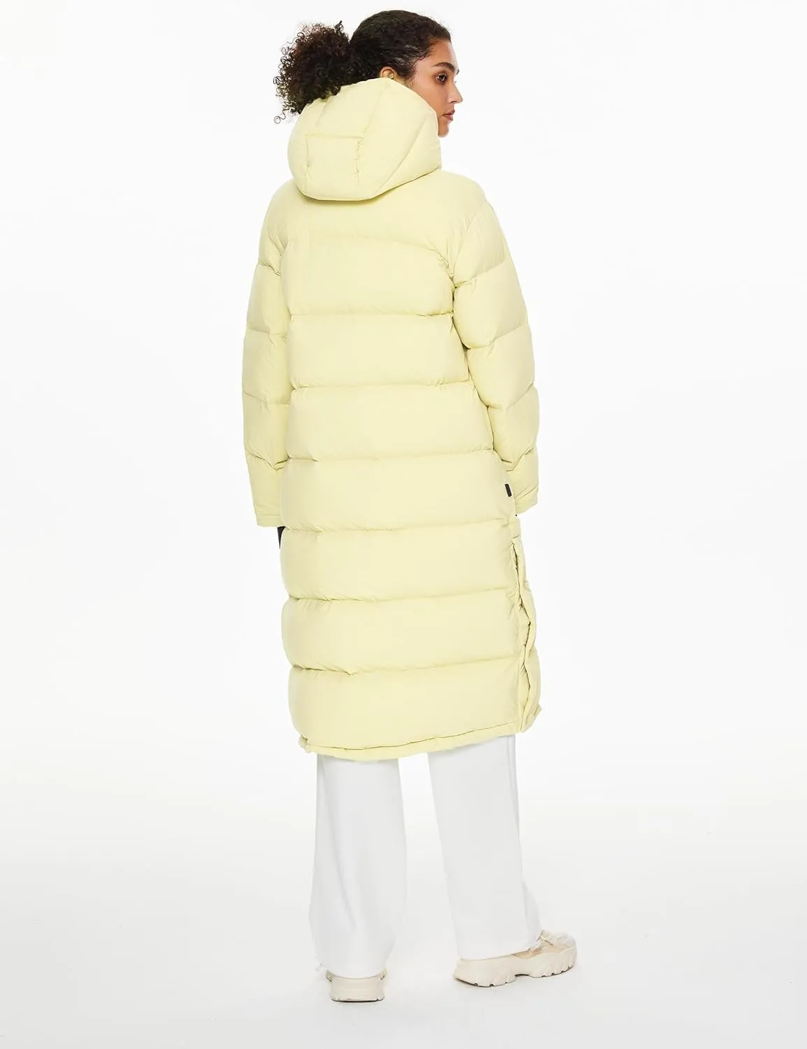 Orolay Women's Maxi Puffer Jacket Winter Warm Down Coat Casual Loose Jacket with Detachable Hood