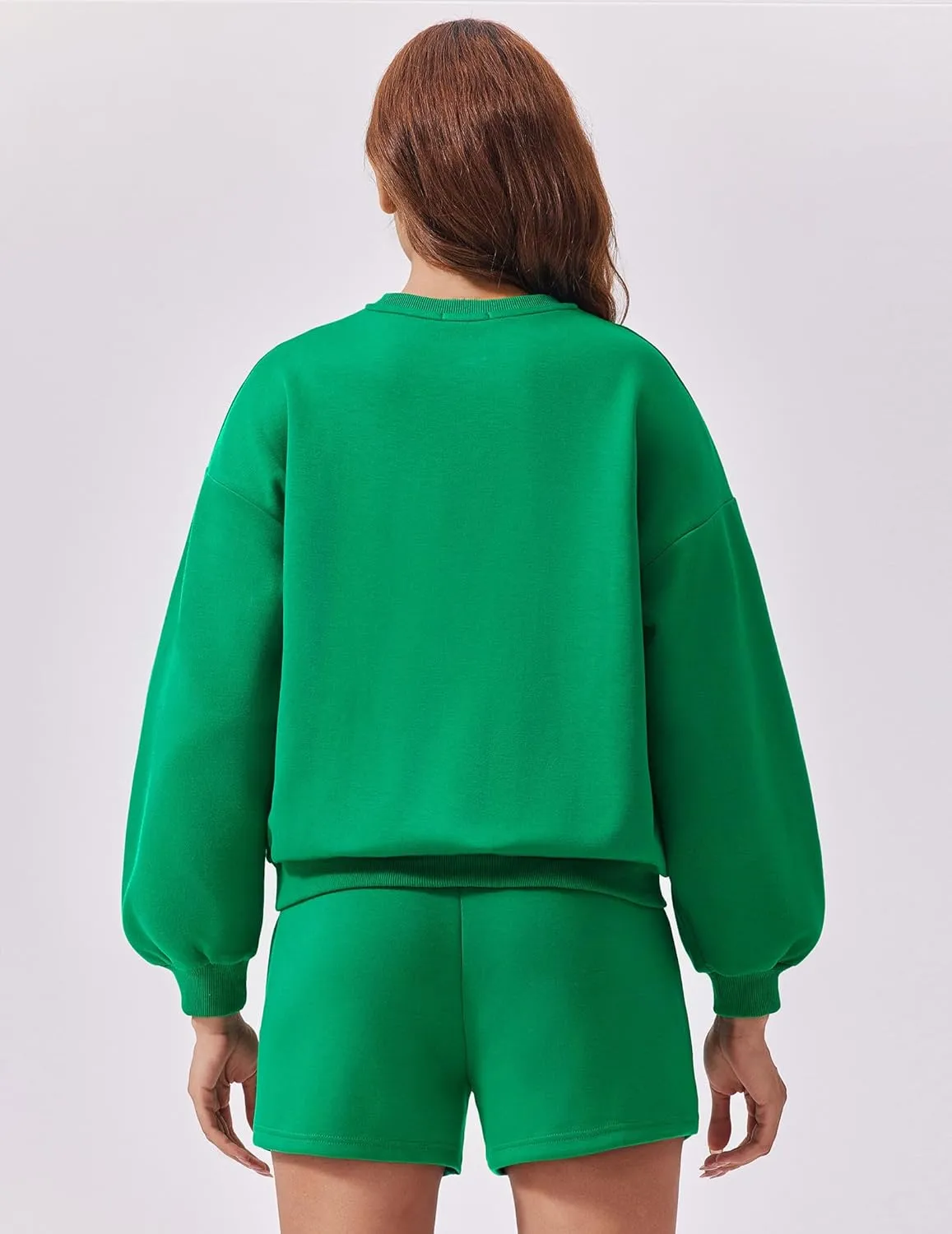 PINSPARK Two Piece Sets for Women 2024 Fall Outfits Sweatsuit 4 Pockets Sweat Short Sets Casual Matching Set Travel Tracksuit