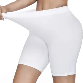 SIMIYA Women's Slip Shorts for Under Dresses, Seamless Smooth Comfortable Stretch Yoga & Bike Shorts