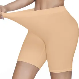 SIMIYA Women's Slip Shorts for Under Dresses, Seamless Smooth Comfortable Stretch Yoga & Bike Shorts