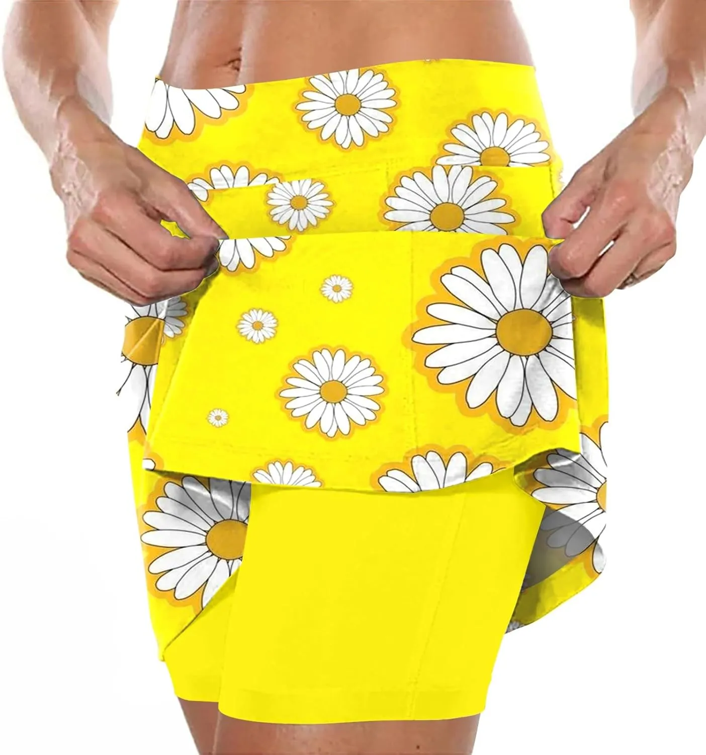 Tennis Skirts for Women with Shorts Skorts for Women Plus Size Flowy Athletic Shorts for Women 4 inch Inseam