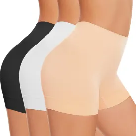UUMIAER Slip Shorts for Women Under Dresses, Anti-Chafing Boyshorts Panties Shapewear, Yoga Biker Shorts