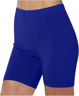 Women's Basic Stretch Soft Cotton Shorts Summer Gym Biker Shorts Workout Running Athletic Cycling Biker Leggings