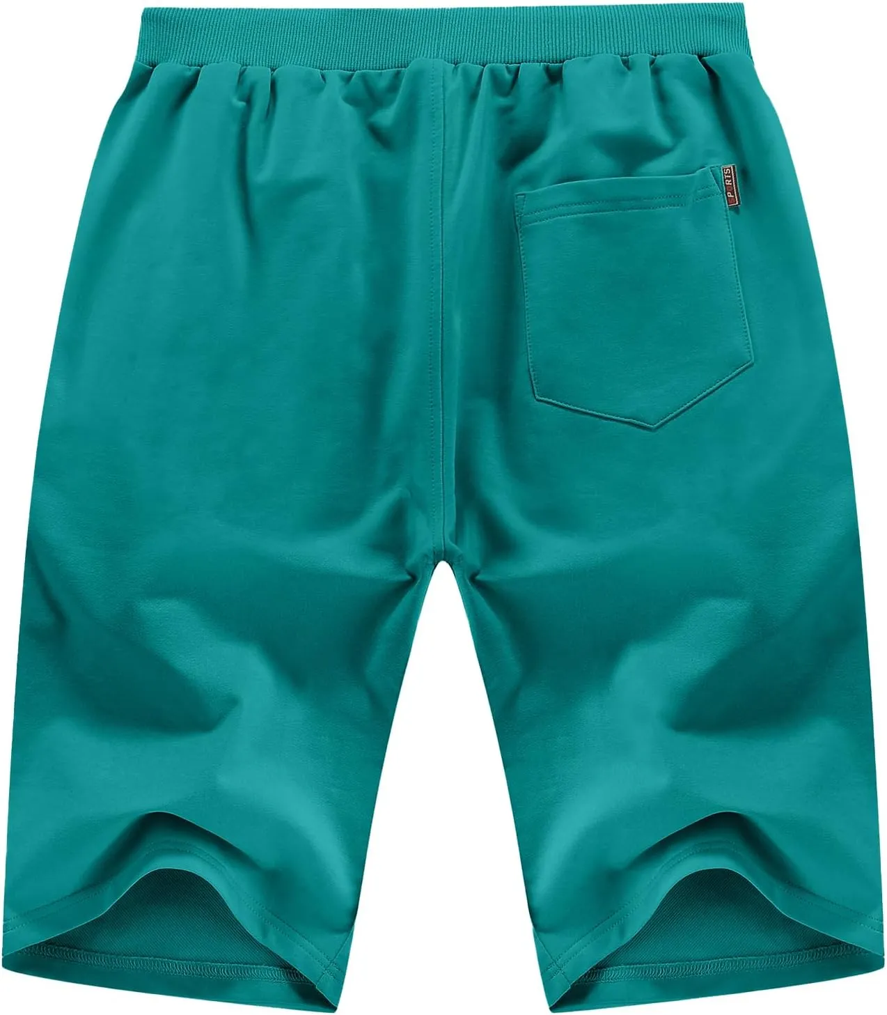 YTD Men's Shorts Casual Classic Fit Drawstring Summer Beach Shorts with Elastic Waist and Pockets